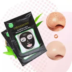 Mascarilla facial de carbón. Puntos negros