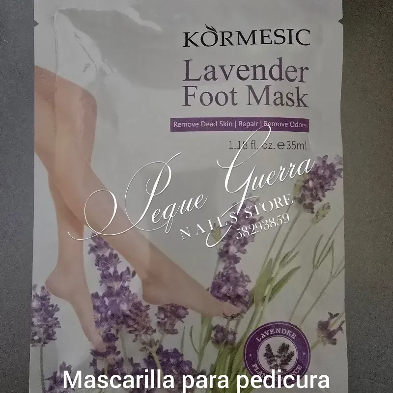 Mascarilla para pedicura 