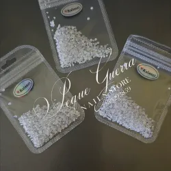 Medias perlas tornasol 