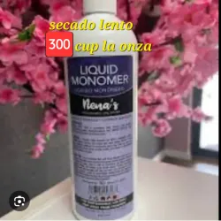 Monómero nena's secado lento