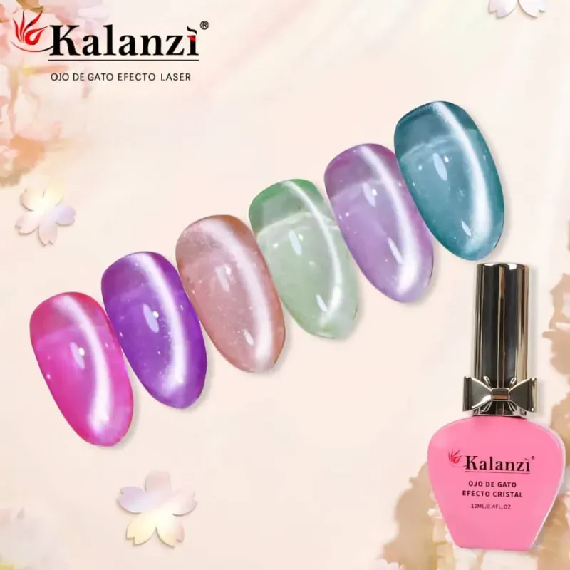 Ojo de gato cristal gama d colores 