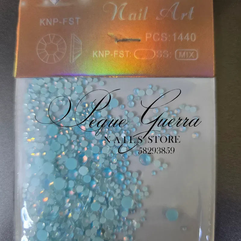 Piedras opal azul marino