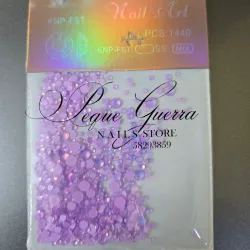 Piedras opal color lila