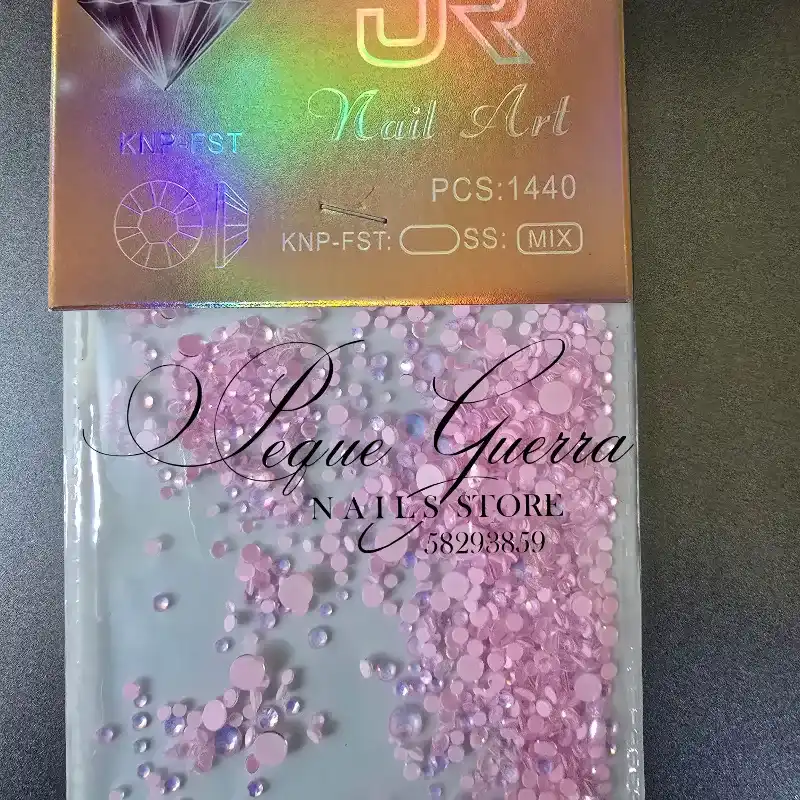 Piedras opal rosado claro