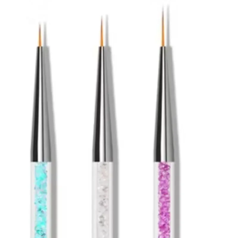 Pincel doble: liner y punta de metal