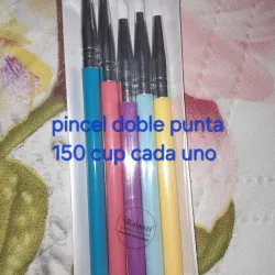 Pincel doble punta