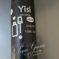 Pinta sellada de esmalte blanco de gel