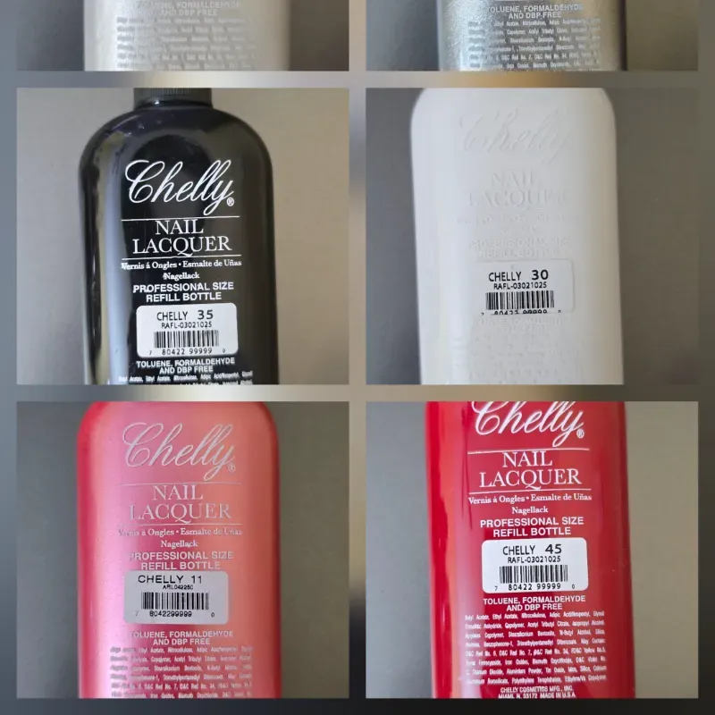 Pintas de esmalte natural 