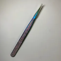 Pinza recta con decoración