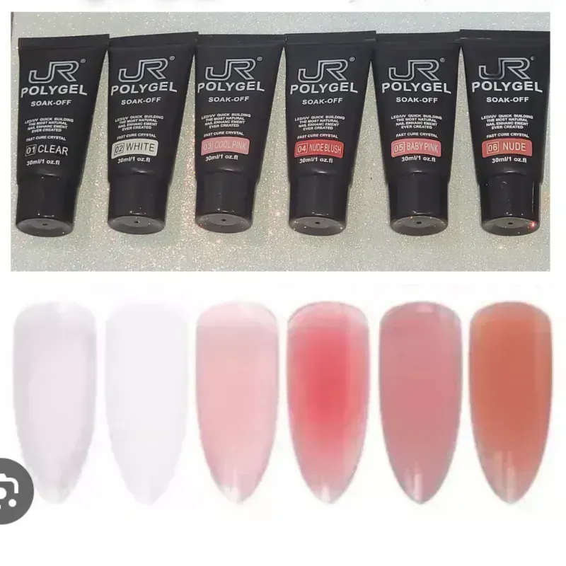 Poligel 30ml JR de colores 