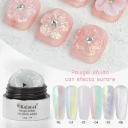 Poligel sólido aurora 10ml.