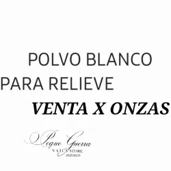 Polímero Blanco para relieve