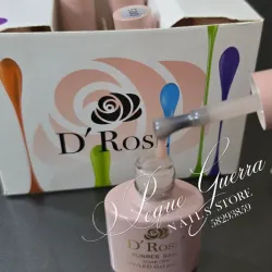 Rubber base D'Rose color piel. 10ml. Súper espesa 