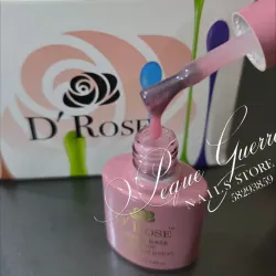 Rubber base D'Rose color rosa nud. 10ml. Súper espesa