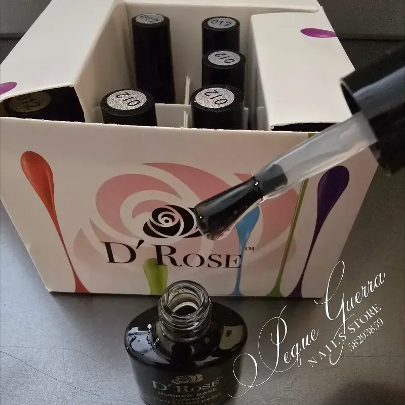 Rubber base transparente D'Rose. 10ml