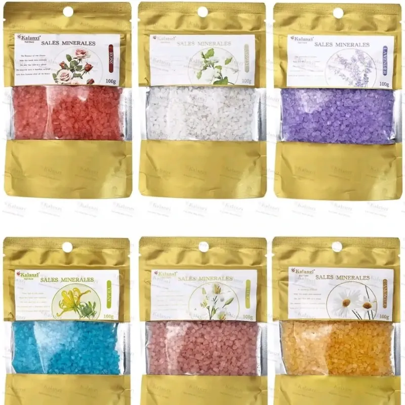 Sales minerales para pedicura