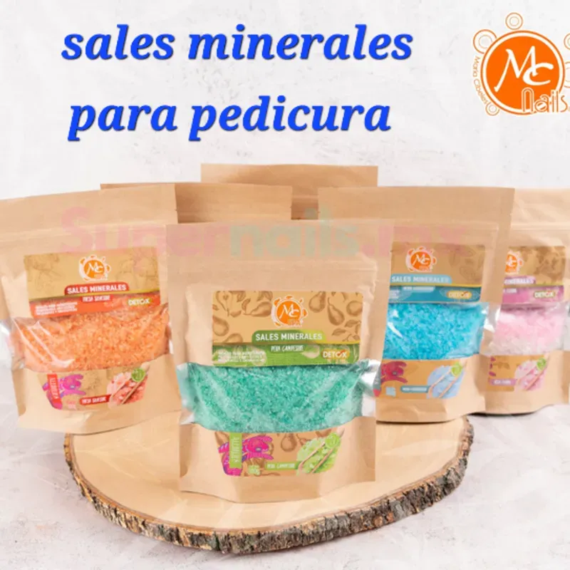 Sales minerales para pedicura 