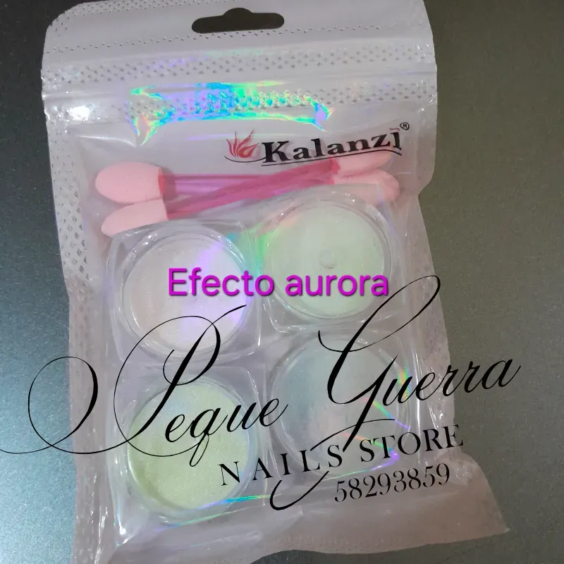 Set d 4 efectos aurora 