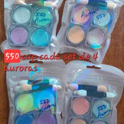 Set d 4 efectos aurora 