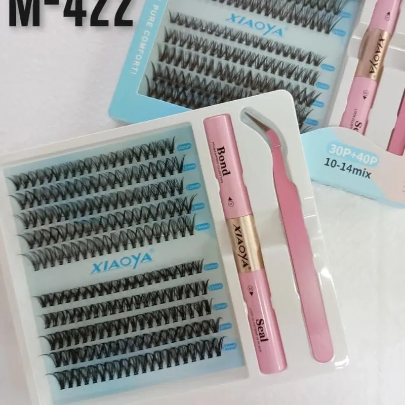 Set de pestañas grupales 30p y 40p. 10-14mix