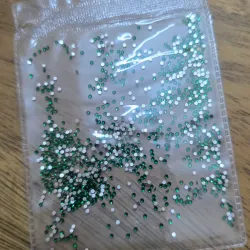 Sobre de cristales verdes núm 2