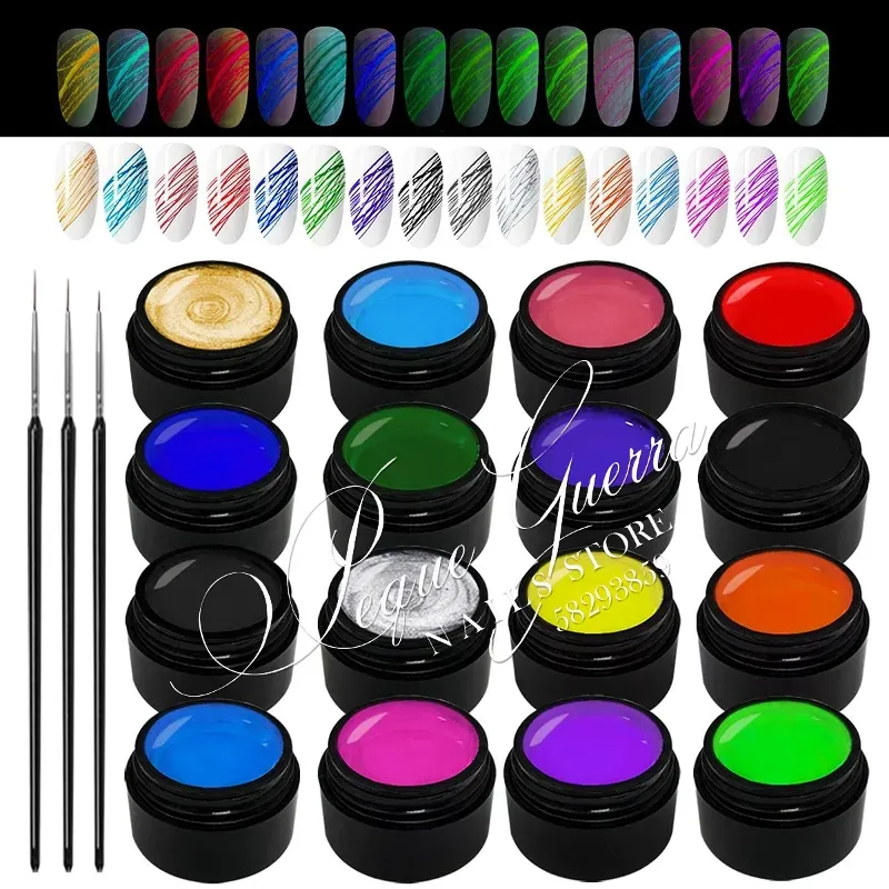 Spider gel luminícos
