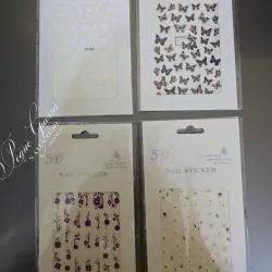 Sticker 5D flores 