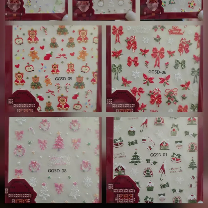 Sticker 5D navideño