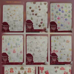 Sticker 5D navideño