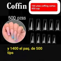 Tips coffin cortas