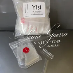 Tips curva C 2xl. Paquete de 500 uñas