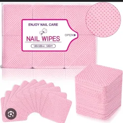Toallitas sin pelusa para pestañas y uñas
