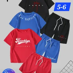 Conjunto azul y negro