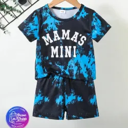 Conjunto azul y negro