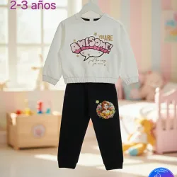 Conjunto de enguatada y mono