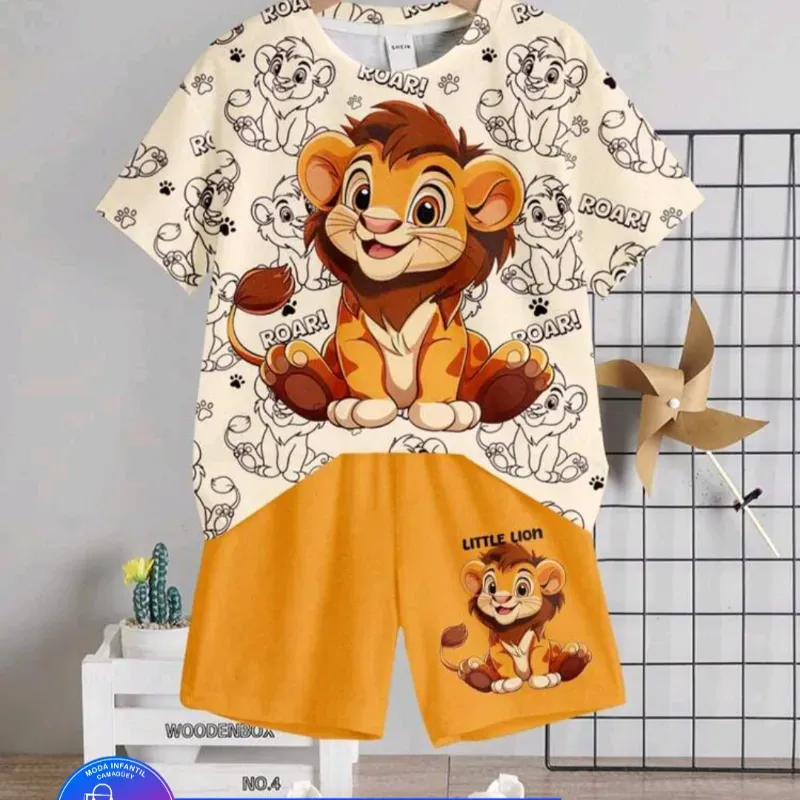 Conjunto de Leon amarillo