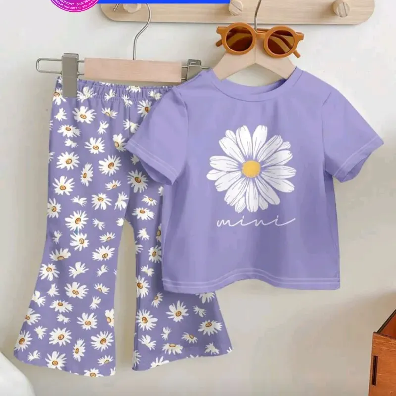 Conjunto de pantaloneta morada