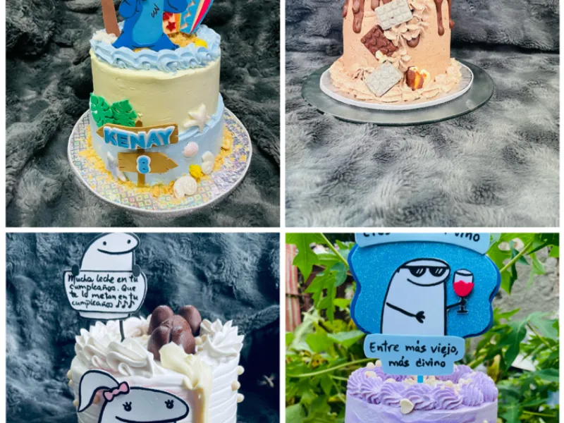 Cakes de 12 cm de diámetro 