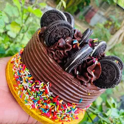 Minicake de ganache de chocolate 