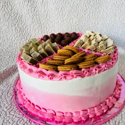 Pastel con confituras 