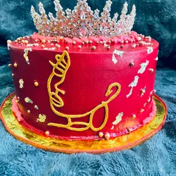 Pastel GlitterCake 