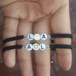 Pulsera de pareja clasica 