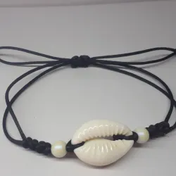 Pulsera  sencilla con  caracol karuy 