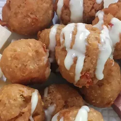 Croquetas con aderezo 