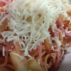 Pasta Hawaiana con Queso Gouda 