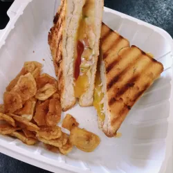 Sandwich de Queso Gouda 