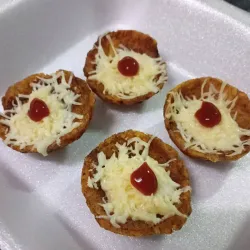 Tostones con Queso Gouda