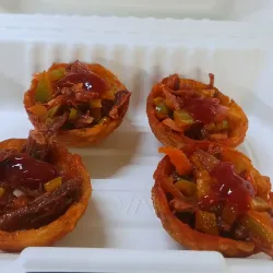 Tostones con Ropa Vieja