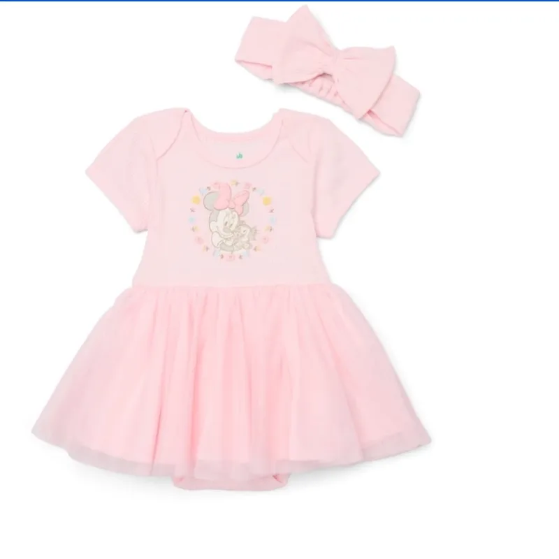 Bata tutú con cintillo de Minnie Mouse