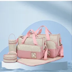 Bolso con cinco piezas